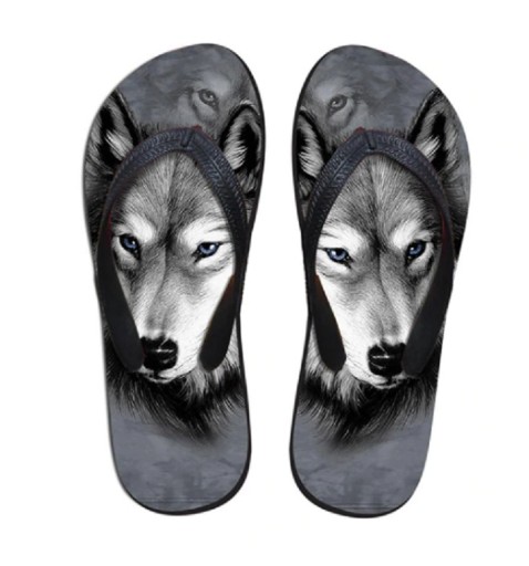 Chanclas de mujer con motivos animales
