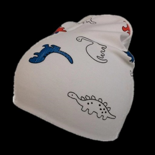 Chapeau d'enfant avec des dinosaures
