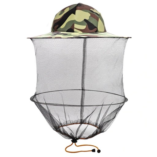 Chapeau de camouflage pour apiculteur avec voile