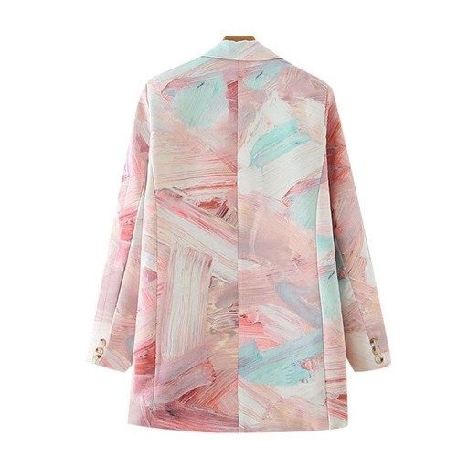 Chaqueta colorida para mujer