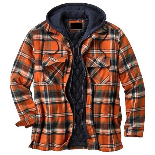 Chaqueta de cuadros para hombre