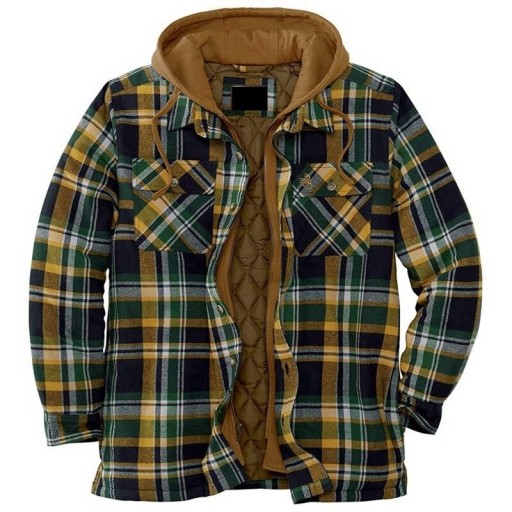 Chaqueta de cuadros para hombre