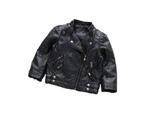Chaqueta de cuero moderna para niños J1236