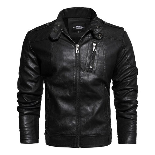 Chaqueta de cuero para hombre F1058