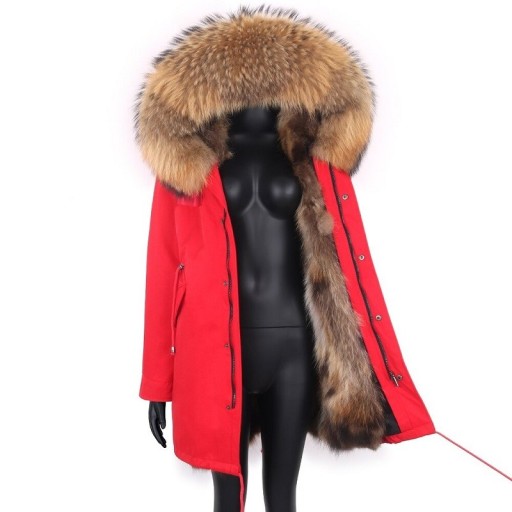 Chaqueta de invierno de mujer con pelo P1729