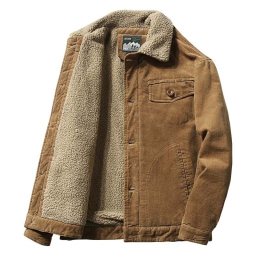 Chaqueta de invierno para hombre con pelo F1138