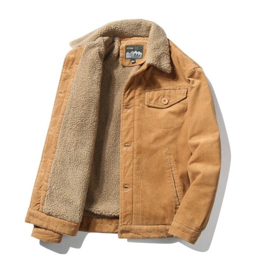 Chaqueta de invierno para hombre con pelo F1138