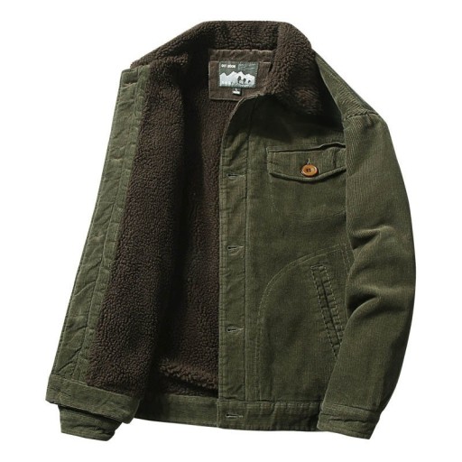 Chaqueta de invierno para hombre con pelo F1138