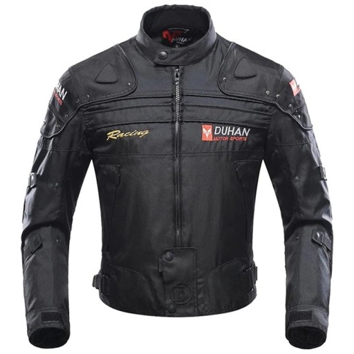Chaqueta de moto para hombre con protectores Chaqueta de moto protectora con ventilación Chaqueta deportiva ajustable para montar en moto y competir