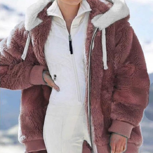 Chaqueta de pelo para mujer P1345 Chaqueta de pelo para mujer P1345