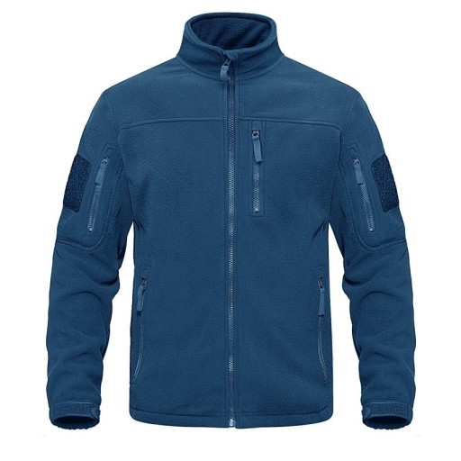Chaqueta polar para hombre con bolsillos