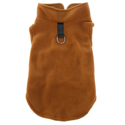 Chaqueta polar para perros, chaleco cálido y cómodo para perros, chaqueta polar de invierno para perros, ropa para perros para clima frío