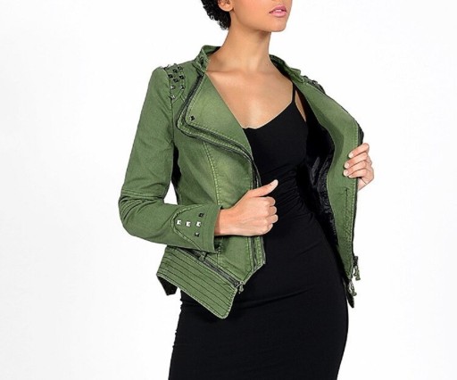 Chaqueta vaquera entallada para mujer
