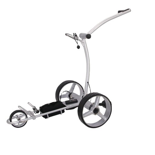 Chariot de Golf Électrique Pliable X2R Télécommande 2x 200 W Batterie Lithium 14,4 V 20 Ah Capacité 34 kg Vitesse 8 km/h Autonomie 30-50 km