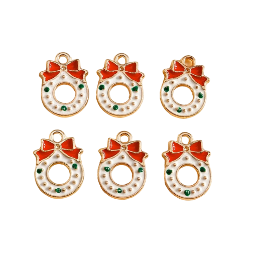 Charm para pulsera navideña 10 uds. N993