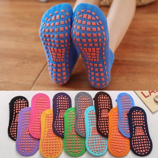 Chaussettes antidérapantes pour enfants 5-11 ans