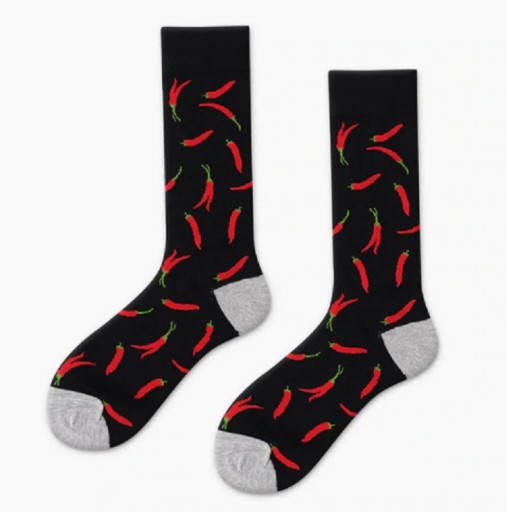 Chaussettes avec des légumes