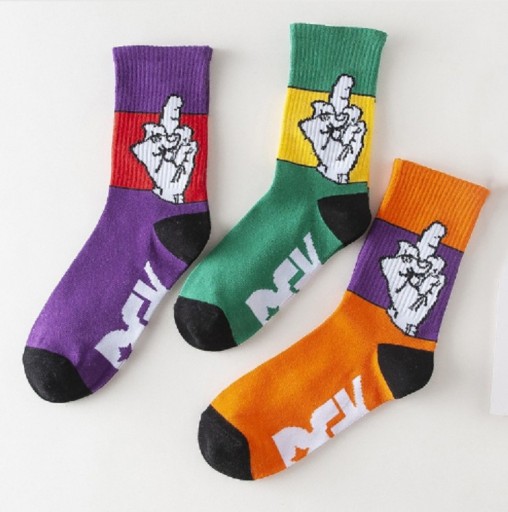Chaussettes avec un motif amusant