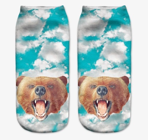 Chaussettes de cheville pour femmes avec des animaux