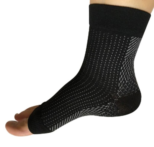 Chaussettes de compression à bout ouvert