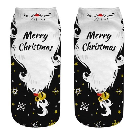 Chaussettes de Noël pour femmes avec impression 3D