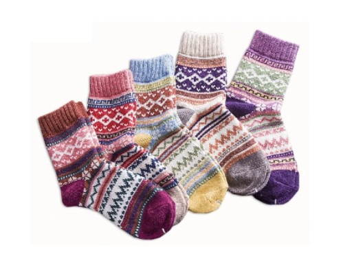 Chaussettes en coton pour femmes Selena