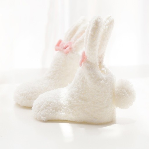 Chaussettes en forme de lapin pour enfants