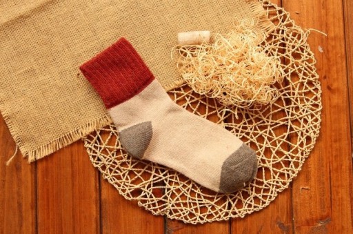 Chaussettes en laine pour femmes - 5 paires