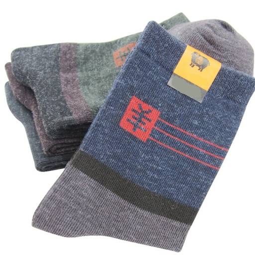 Chaussettes en laine pour hommes - 10 paires