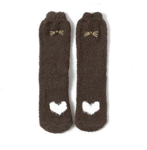 Chaussettes en peluche pour femmes