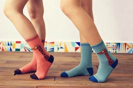 Chaussettes - Girafe
