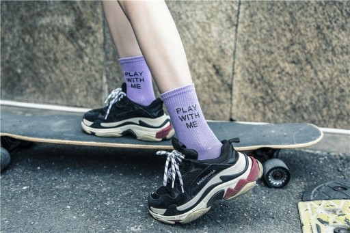 Chaussettes hautes pour femmes