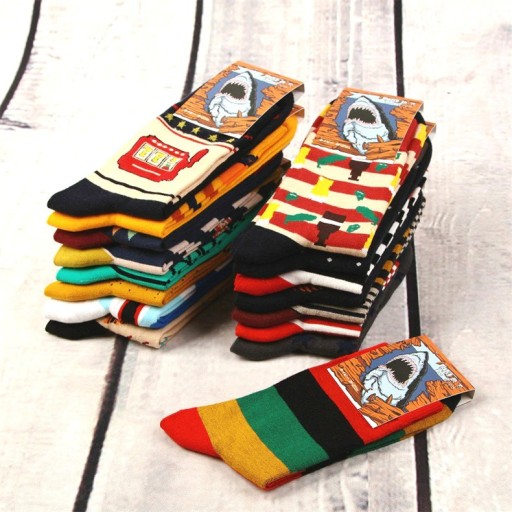 Chaussettes longues pour hommes - 12 paires