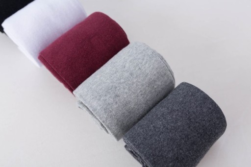 Chaussettes montantes en laine pour femmes - 2 paires