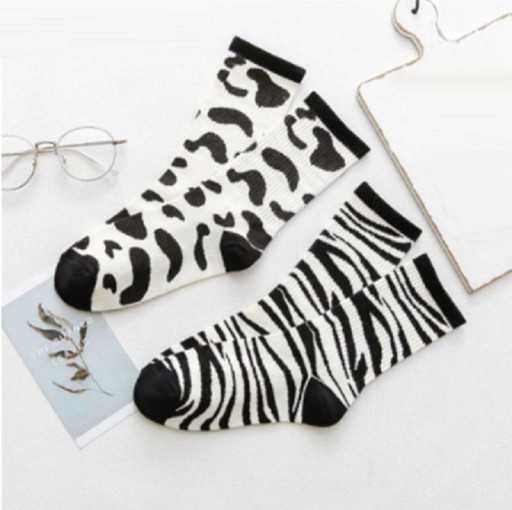 Chaussettes pour femmes avec des motifs animaliers