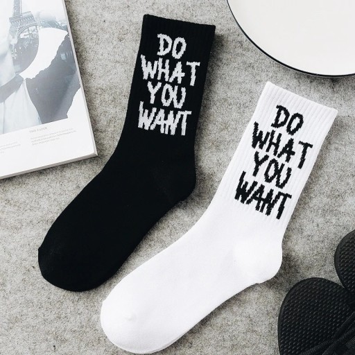 Chaussettes pour femmes avec une inscription drôle