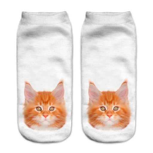 Chaussettes pour femmes - Tête de chat