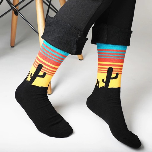 Chaussettes pour hommes avec imprimé