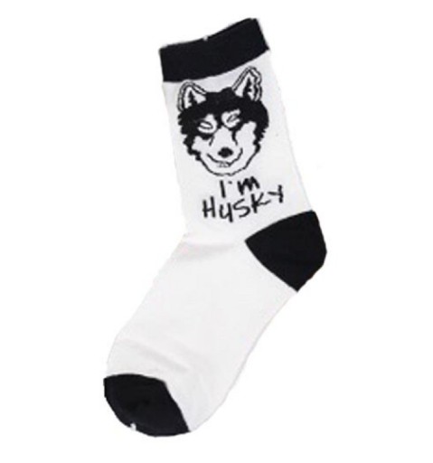 Chaussettes pour hommes avec un chien