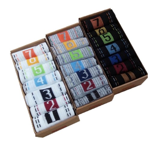Chaussettes pour hommes Jours de la semaine - 7 paires