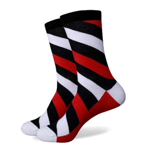 Chaussettes rayées pour hommes Sonny