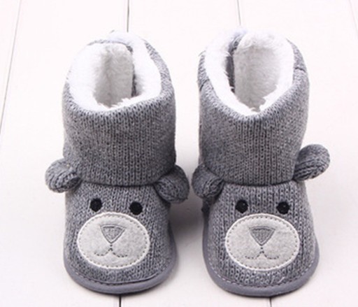 Chaussons en coton d'hiver pour enfants