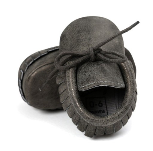 Chaussons en cuir pour enfants A479