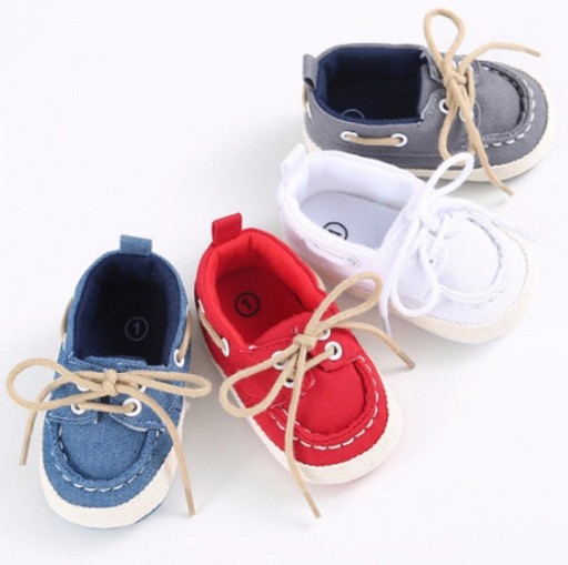 Chaussons en toile pour enfants A466