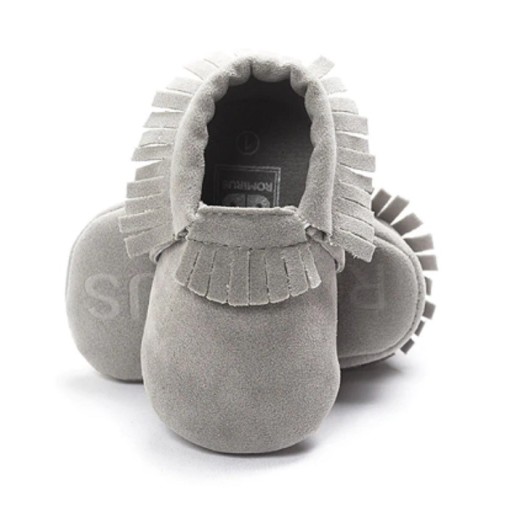 Chaussons pour enfants avec franges