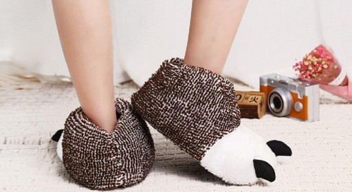 Chaussons pour femmes avec griffes