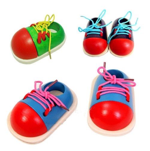 Chaussure à lacets