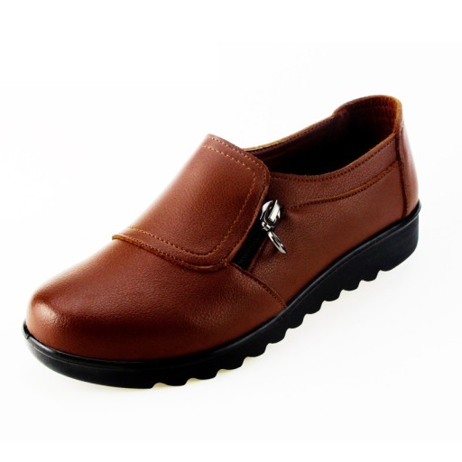 Chaussures à lacets pour femmes avec zip J1755