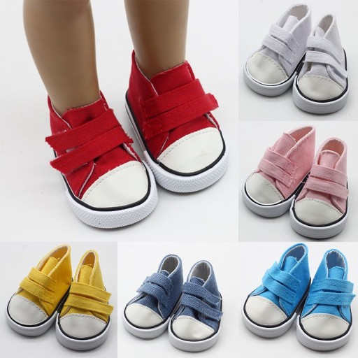 Chaussures à velcro pour poupée