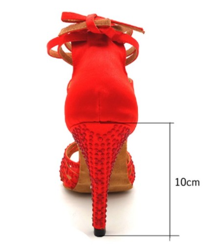 Chaussures de danse pour femmes avec des strass